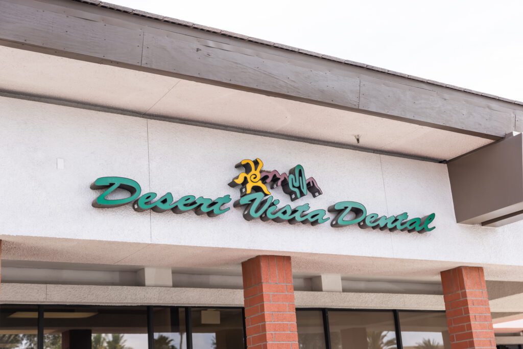 Desert Vista dental facade